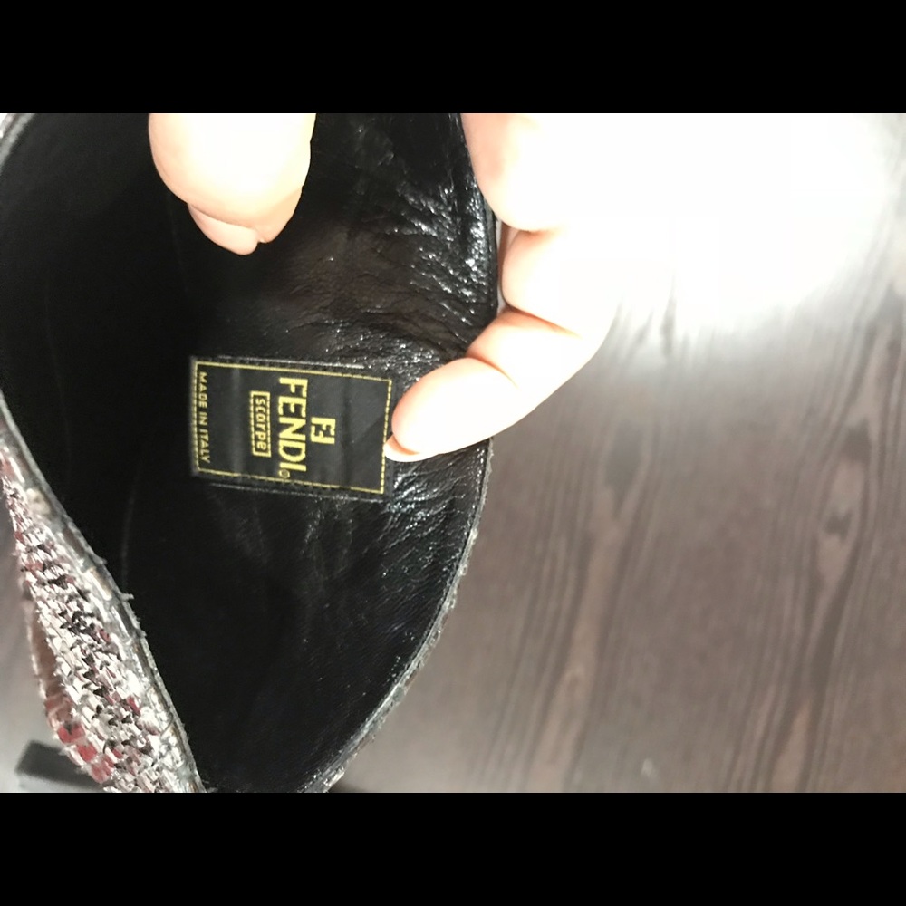 Fendi Python Snakeskin Boots - image 3